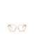 MIU MIU EYEWEAR Miu Miu Eyewear Eyeglasses SAND TRANSPARENT
