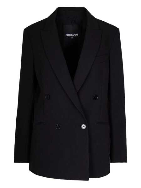 Geci Patrizia Pepe Patrizia Pepe Jacket Black Femei (BM 19266624) 1