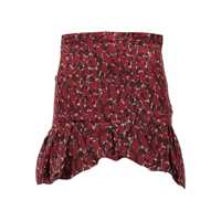 Fuste Saint Laurent Saint Laurent Jupe Mousseline Fauve Abstrait