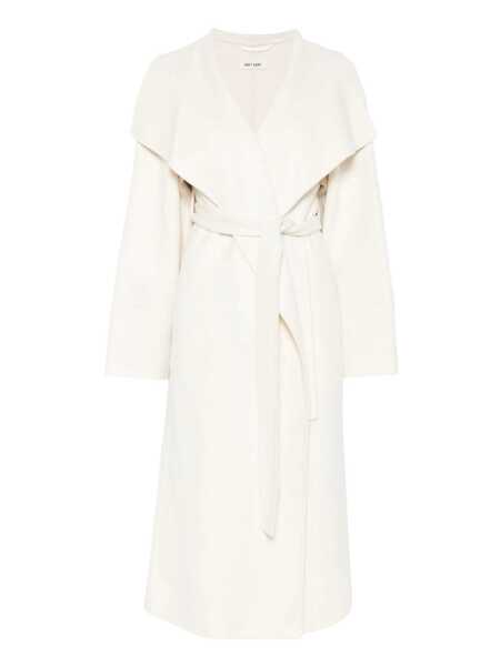 Paltoane Soft Goat Soft Goat Wool And Cashmere Coat WHITE Femei (BM 19266852) 1