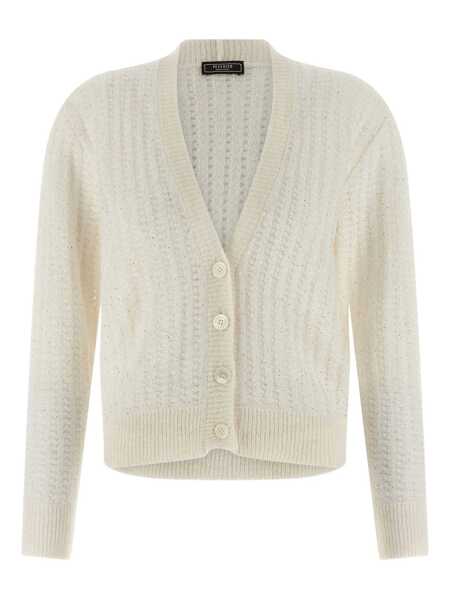 Pulovere Peserico Peserico Tricot Cardigan WHITE Femei (BM 19266876) 1
