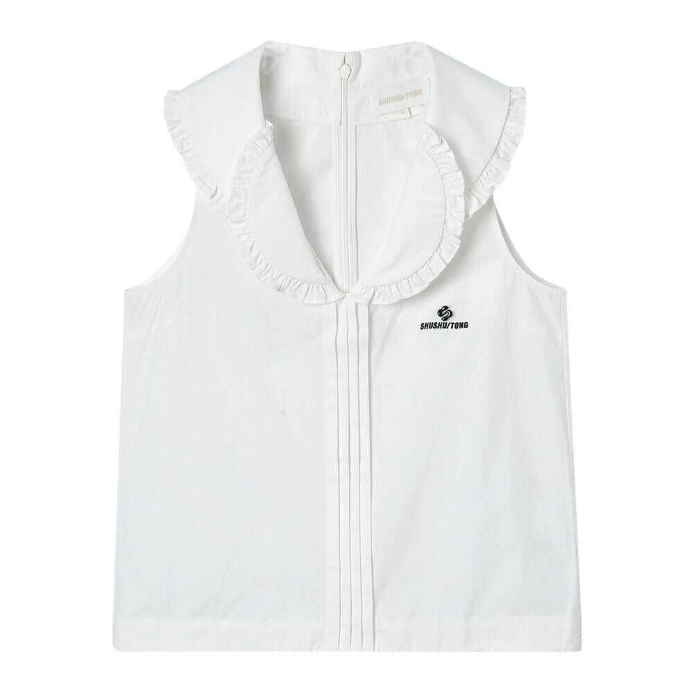 Topuri SHUSHU/TONG Shushu/Tong Tops WHITE Femei (BM 19266879) 1