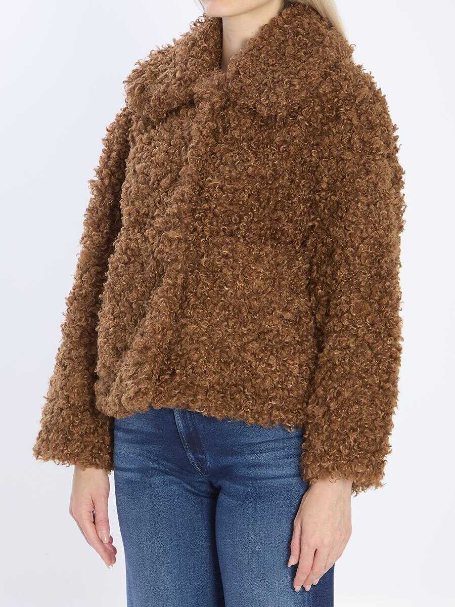 Geci JAKKE Traci Jacket BROWN Femei (BM 19266960) 2