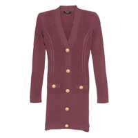 Rochii Balmain V-Necked Short Dress Femei