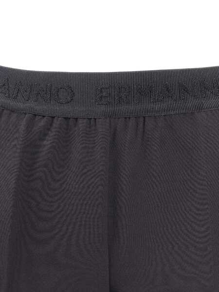 Pantaloni Ermanno Scervino TROUSERS Black   Femei (BM 19267206) 3