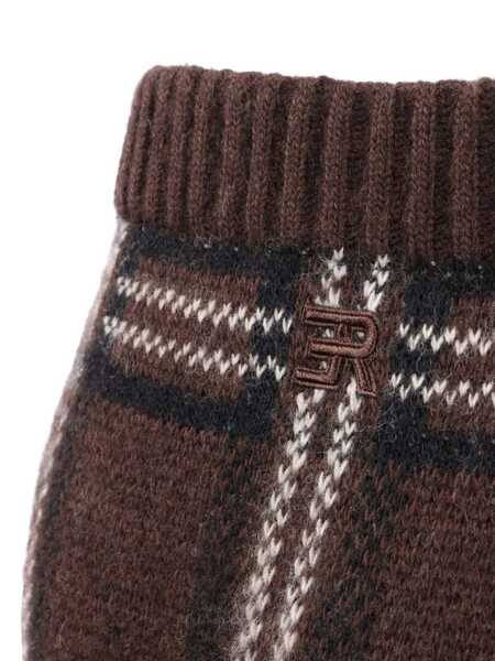 Fuste Ermanno Scervino MIDI SKIRT Brown Femei (BM 19267224) 3