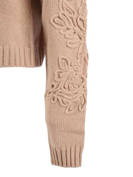 Cardigane Ermanno Scervino CARDIGAN Beige Femei (BM 19267233) 3