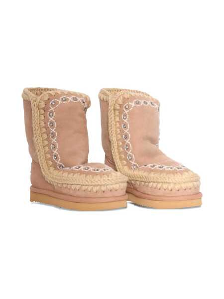 Bocanci Mou Eskimo kid rhinestones Beige Fete (BM 19267371) 1