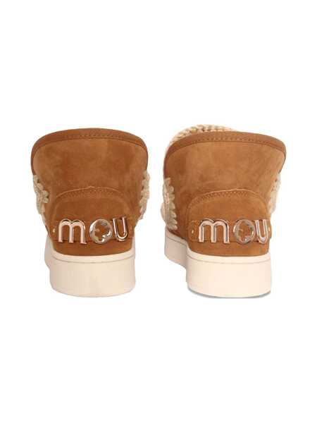 Sneakers Mou New eskimo sneaker suede - letter logo Brown Fete (BM 19267380) 3