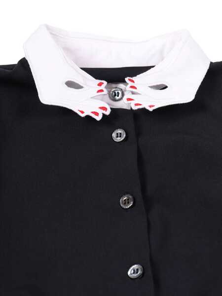 Rochii Vivetta BLUE DRESS WITH HANDS INSERT Blue Fete (BM 19267458) 3