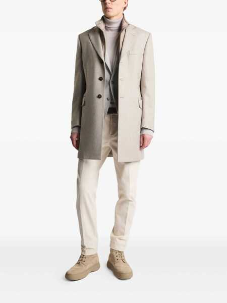 Paltoane Fay Fay  Coat Beige Barbati (BM 19267491) 2