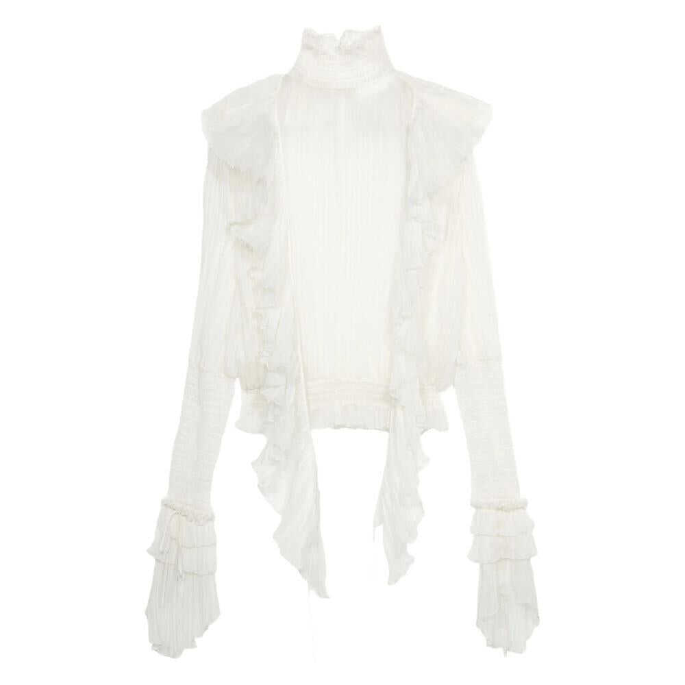 Topuri Blumarine Blumarine Tops WHITE Femei (BM 19267653) 1