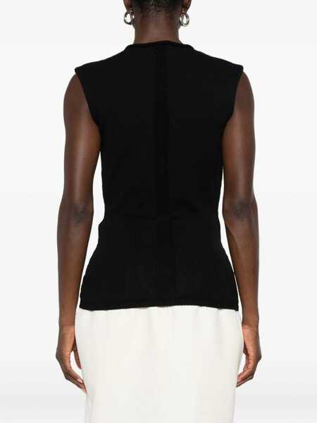 Topuri Rick Owens Rick Owens Tops Black Femei (BM 19267713) 4