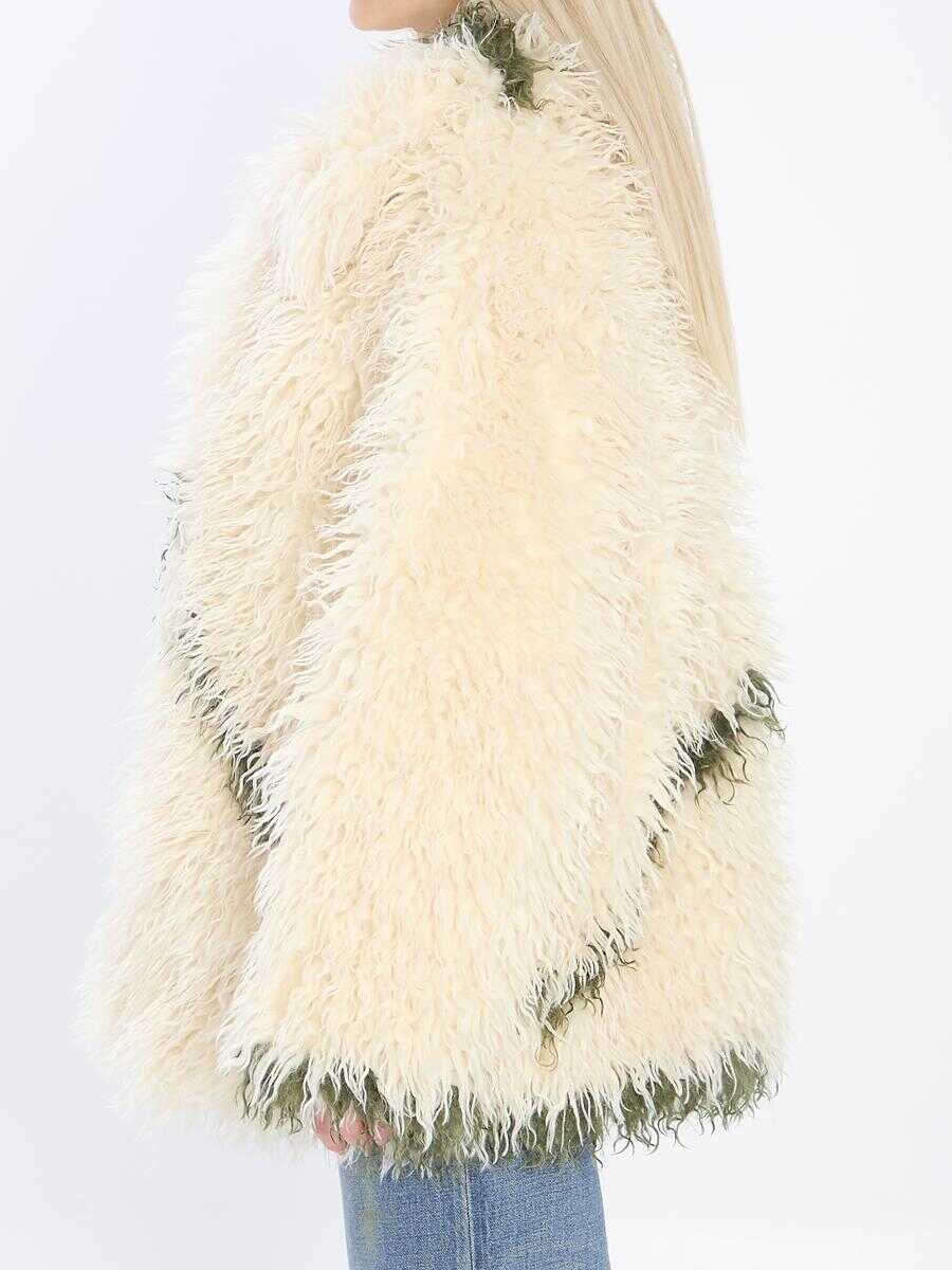 Paltoane JAKKE Cocoon Coat Jacket Beige Femei (BM 19267830) 3