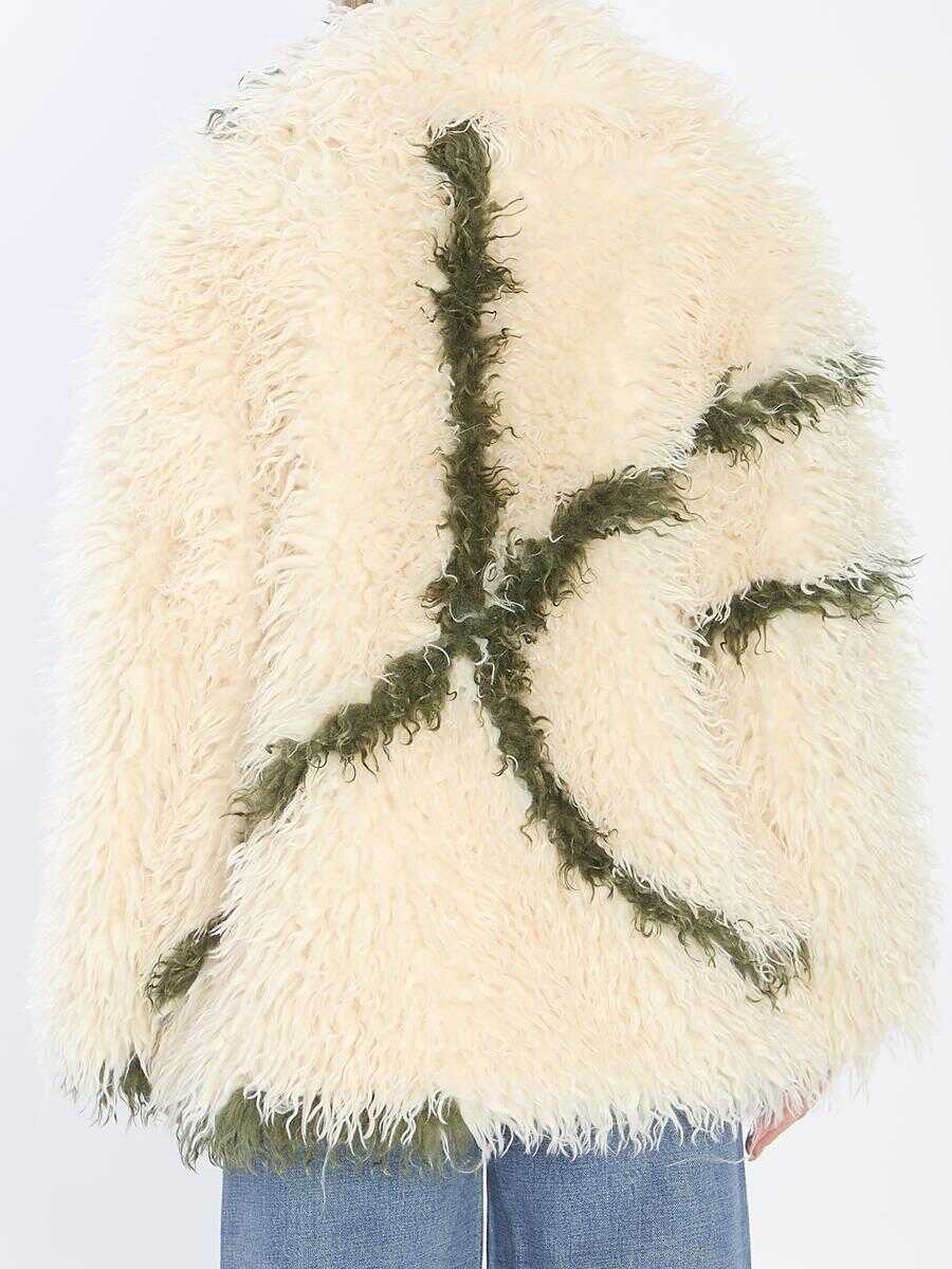 Paltoane JAKKE Cocoon Coat Jacket Beige Femei (BM 19267830) 4