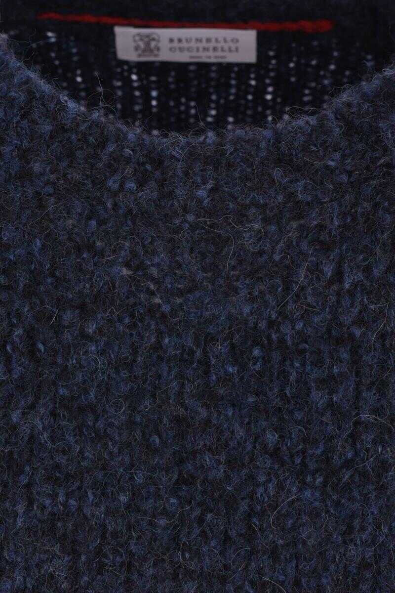 Pulovere Brunello Cucinelli Brunello Cucinelli Sweaters BLUE Barbati (BM 19267962) 4