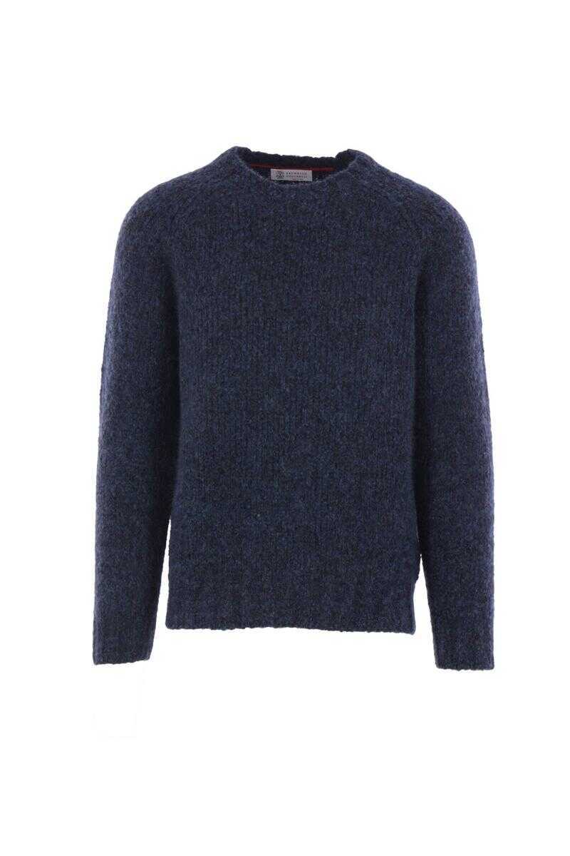 Pulovere Brunello Cucinelli Brunello Cucinelli Sweaters BLUE Barbati (BM 19267962) 1