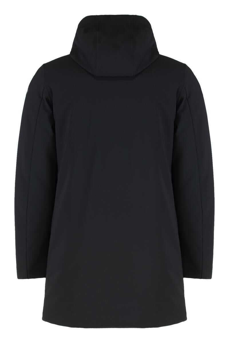 Geci Rrd RRD Eskimo Jacket In Technical Fabric With Hood Black Barbati (BM 19268073) 2