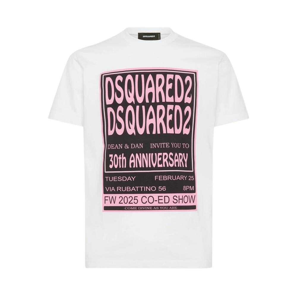Topuri DSQUARED2 DSQUARED2 T-Shirts & Vests WHITE Barbati (BM 19268079) 1