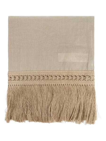 Esarfe Max Mara Max Mara Grammo Linen Scarf Beige Femei (BM 19268259) 1