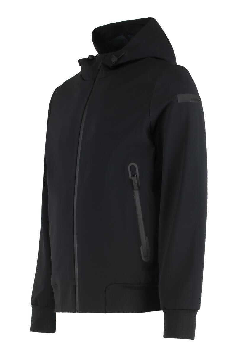 Geci Rrd RRD Technical Fabric Jacket With Hood Black Barbati (BM 19268310) 3