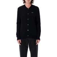 Pulovere Comme des Garçons Dama - Cardigane Comme des Garons Comme Des Garons Play Cardigan Black Heart Patch Black Femei (BM 19268361) - B-mall.ro
