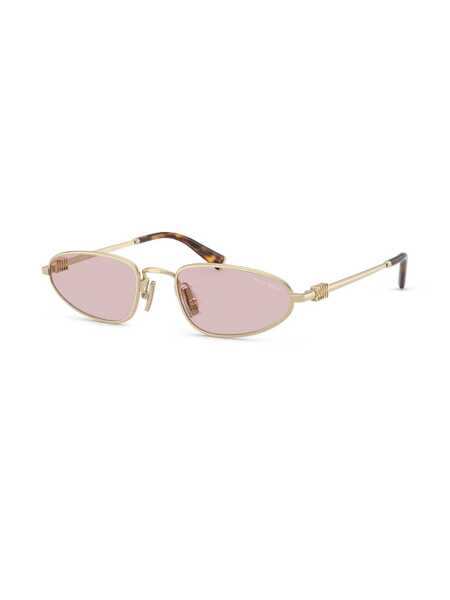 Ochelari de soare MIU MIU EYEWEAR Miu Miu Eyewear Sunglasses Gold Femei (BM 19268388) 2