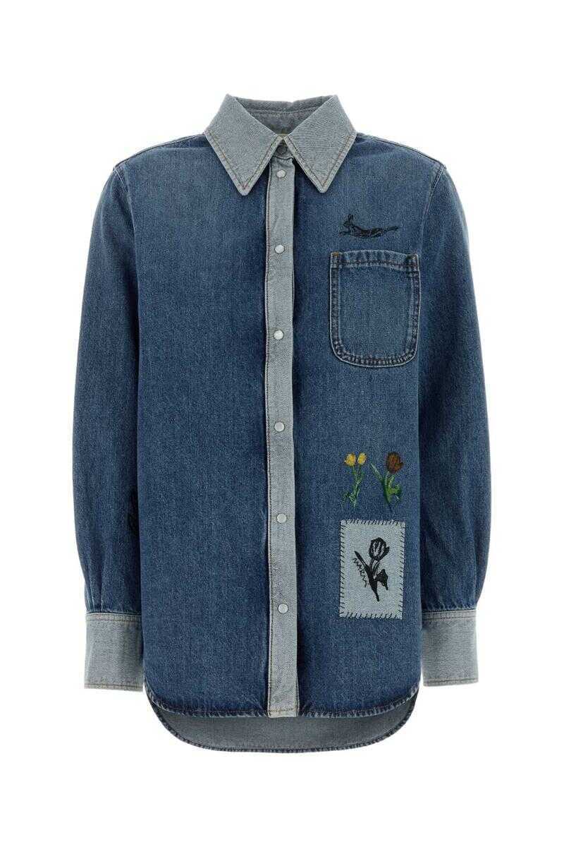 Camasi Marni Marni Shirts BLUE Femei (BM 19268526) 1