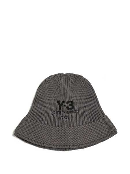 Sepci Y-3 Y-3 Adidas  Knitted Hat Accessories GREY Barbati (BM 19268562) 1