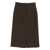 DUNST Dunst Midi Skirt BROWN