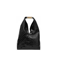 Genti de umar MM6 Maison Margiela New Japanese Bag In Crocodile-Embossed Leather Femei