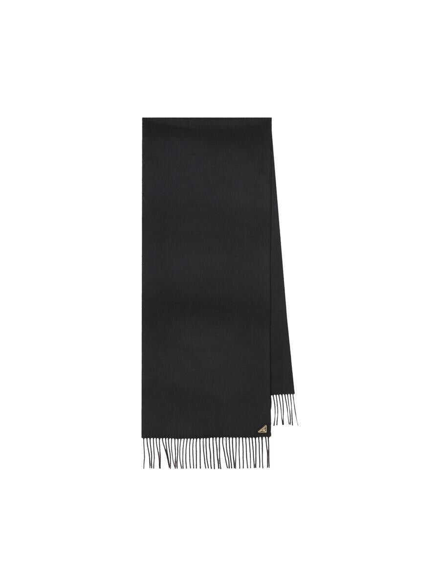 Esarfe Prada Prada Scarves Black Femei (BM 19269294) 1