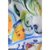 Rochii Dolce & Gabbana Dama - Rochii Dolce & Gabbana Dolce & Gabbana Silk Maiolica Dress White Femei (BM 19269318) - B-mall.ro