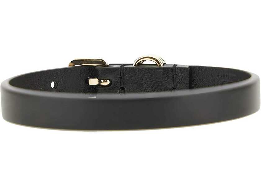 Bratari Valentino Garavani Leather Bracelet NERO/CRYSTAL Femei (BM 19269326) 2