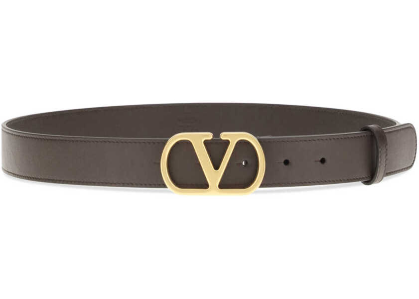 Curele Valentino Garavani Signature VLogo Belt OAK BROWN Femei (BM 19269332) 2