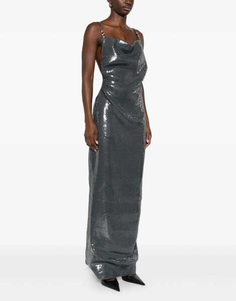 Rochii COPERNI Ruched Sequin-Embellished Gown GREY Femei (BM 19269389) 4