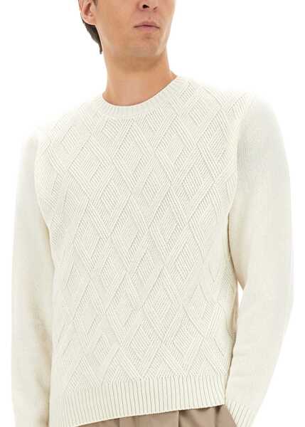 Pulovere Herno Cashmere Sweater WHITE Barbati (BM 19269416) 4