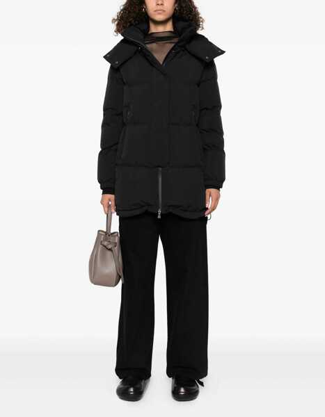 Trenciuri Herno Relaxed Jacket In Two Layers Windstopper BLACK Femei (BM 19269428) 2