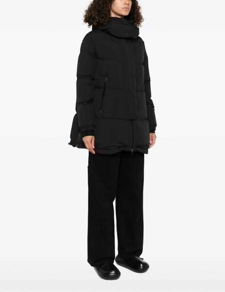 Trenciuri Herno Relaxed Jacket In Two Layers Windstopper BLACK Femei (BM 19269428) 3