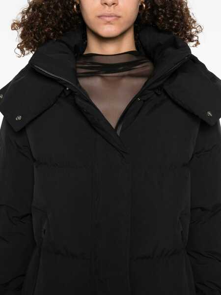 Trenciuri Herno Relaxed Jacket In Two Layers Windstopper BLACK Femei (BM 19269428) 5