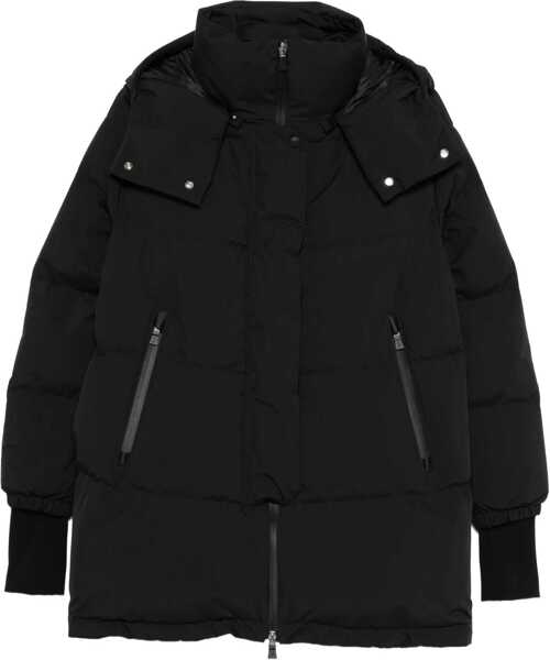 Trenciuri Herno Relaxed Jacket In Two Layers Windstopper BLACK Femei (BM 19269428) 1