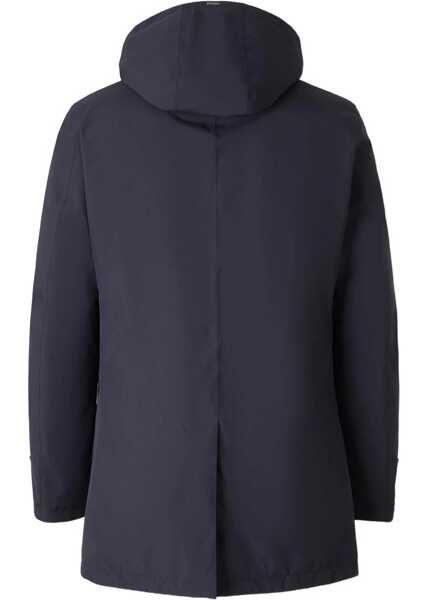 Geci Parka Herno Two-Layer Windstopper Long Parka BLUE Barbati (BM 19269431) 2