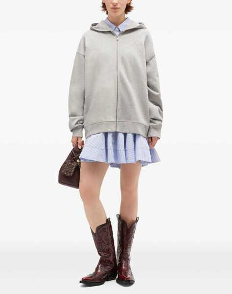 Bluze de trening Ganni Teddy Sweatshirt GREY Femei (BM 19269443) 2