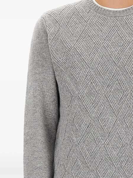 Pulovere Herno Cashmere Sweater GREY Barbati (BM 19269446) 2