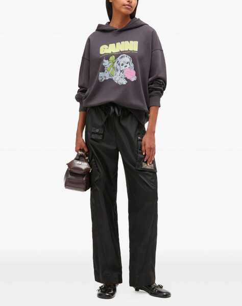 Bluze de trening Ganni Puppy Sweatshirt CHARCOAL Femei (BM 19269476) 2