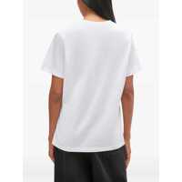 Imbracaminte Ganni Dama - Tricouri Ganni Puppy T-Shirt WHITE Femei (BM 19269482) - B-mall.ro