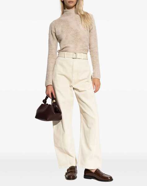 Pulovere Ganni Alpaca Blend Sweater BEIGE Femei (BM 19269485) 2