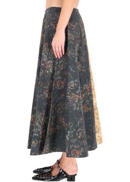 Fuste casual Ganni Wheeled Skirt MULTICOLOUR Femei (BM 19269494) 3