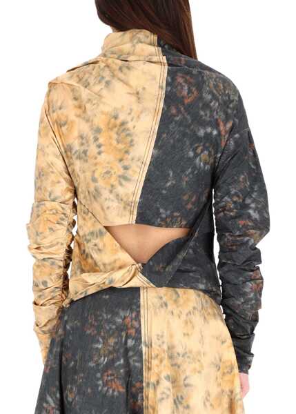 Bluze Ganni Tops With Ruches MULTICOLOUR Femei (BM 19269536) 3