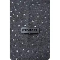 Esarfe Dama - Esarfe Pinko Scarf with rhinestones Svizzera Black Femei (BM 19269617) - B-mall.ro